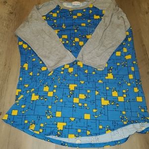 Lulroe shirt with 3/4 sleeves